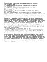 Essays 'Philosophy', 1.