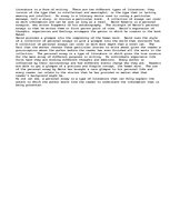 Essays 'Literature as a Form of Writing', 1.