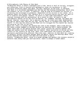 Essays 'A Schizophrenic Life Theory of John Nash- A Beautiful Mind', 1.