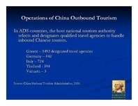Presentations 'Tourism in China', 12.