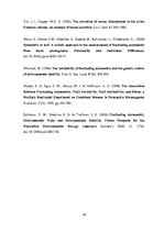 Term Papers 'A fluktuáló aszimmetria evolúciós és konzervációbiológiai jelentősége', 36.