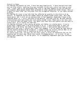 Essays 'Control is power', 1.