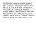 Essays 'Enlightenment thinking and the Declaration of Independence.', 1.