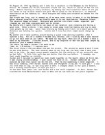 Essays 'A Moment in Time (Personal Narrative)', 1.