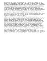 Essays 'Hugs not Drugs', 1.