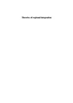 Essays 'Theories of Regional Integration', 1.
