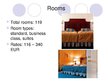 Presentations 'Comparison of Two Hotels', 10.