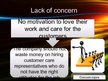 Presentations 'Customer Service Problems', 4.