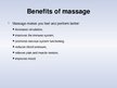 Presentations 'Massage Therapy', 9.