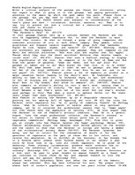 Essays 'Chaucer, Canterbury Tales, Pardoners Tale ii: 463-572. Write a critical and rhet', 1.