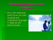 Presentations 'Communication Competence', 18.