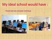 Presentations 'My Ideal School', 4.