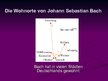 Presentations 'Johann Sebastian Bach', 5.