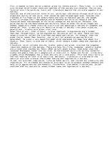 Essays 'The Arts', 1.