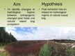 Presentations 'The Peat Extraction Impact on Hydrological Regime of the Raised Bog', 5.