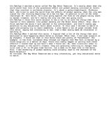 Essays 'The Day After Tommorow Fact of Fiction?', 1.