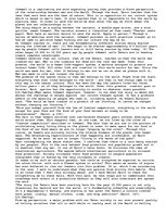 Essays 'Ishmael (by Daniel Quinn): Synopsis and quotations', 1.