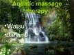 Presentations 'Massage Therapies', 4.