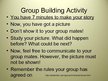 Presentations 'Groups and Group Building', 17.