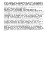 Essays 'Industrial Revolution', 1.