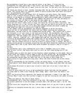 Essays 'Grandmother', 1.