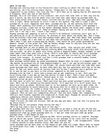 Essays 'A Short Story--The Old Days Again', 1.