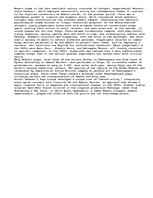 Essays 'Modern Theater', 1.