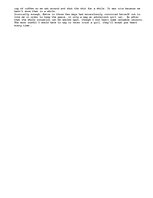 Essays 'The Conflict', 3.