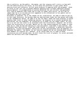 Essays 'President of United State is Powerful and Weak Paradoxically', 2.