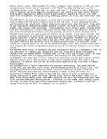 Essays 'Thoughts about "Nothing gold can stay" and paradise lost', 1.