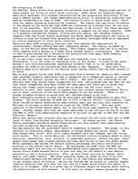 Essays 'Conspiracy of AIDS', 1.