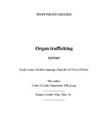 Research Papers 'Organ Trafficking', 1.