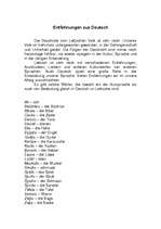 Research Papers 'Entfehnungen aus Deutsch', 1.