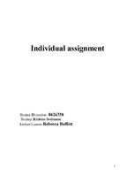 Research Papers 'Individual Assignment in Organisation and Management', 1.
