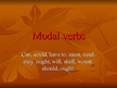 Presentations 'Modal Verbs', 1.