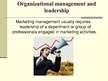 Presentations 'Marketing Management', 11.