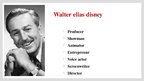 Presentations 'Walter Elias Disney', 2.