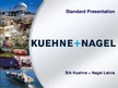 Presentations 'Company "Kuehne & Nagel"', 2.
