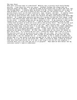 Essays 'The Late Start.', 1.