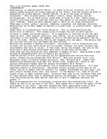 Essays 'Biodiversity', 1.