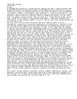 Essays 'Sniff before you trust', 1.