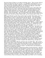 Essays 'The United States of America', 1.