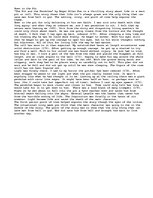 Essays 'The pit and the pendulum', 1.