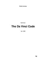Summaries, Notes 'Book Review "The Da Vinci Code"', 1.
