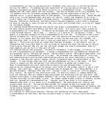 Essays 'Transcendentalism in the Works of Thoreau, Hawthorne and Emerson', 1.