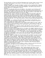 Essays 'The Themes of the Merchant of Venice ', 1.