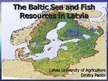 Presentations 'The Baltic Sea and Fish Resources in Latvia', 1.