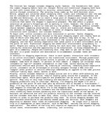 Essays 'Comparison of Traditional and Online Shopping', 1.