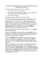Summaries, Notes 'A polgári átalakulás programja és megvalósítása Magyarországon a reformkorban és', 1.