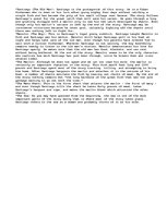 Essays 'This is an analysis of the characters in the old man and the sea', 1.